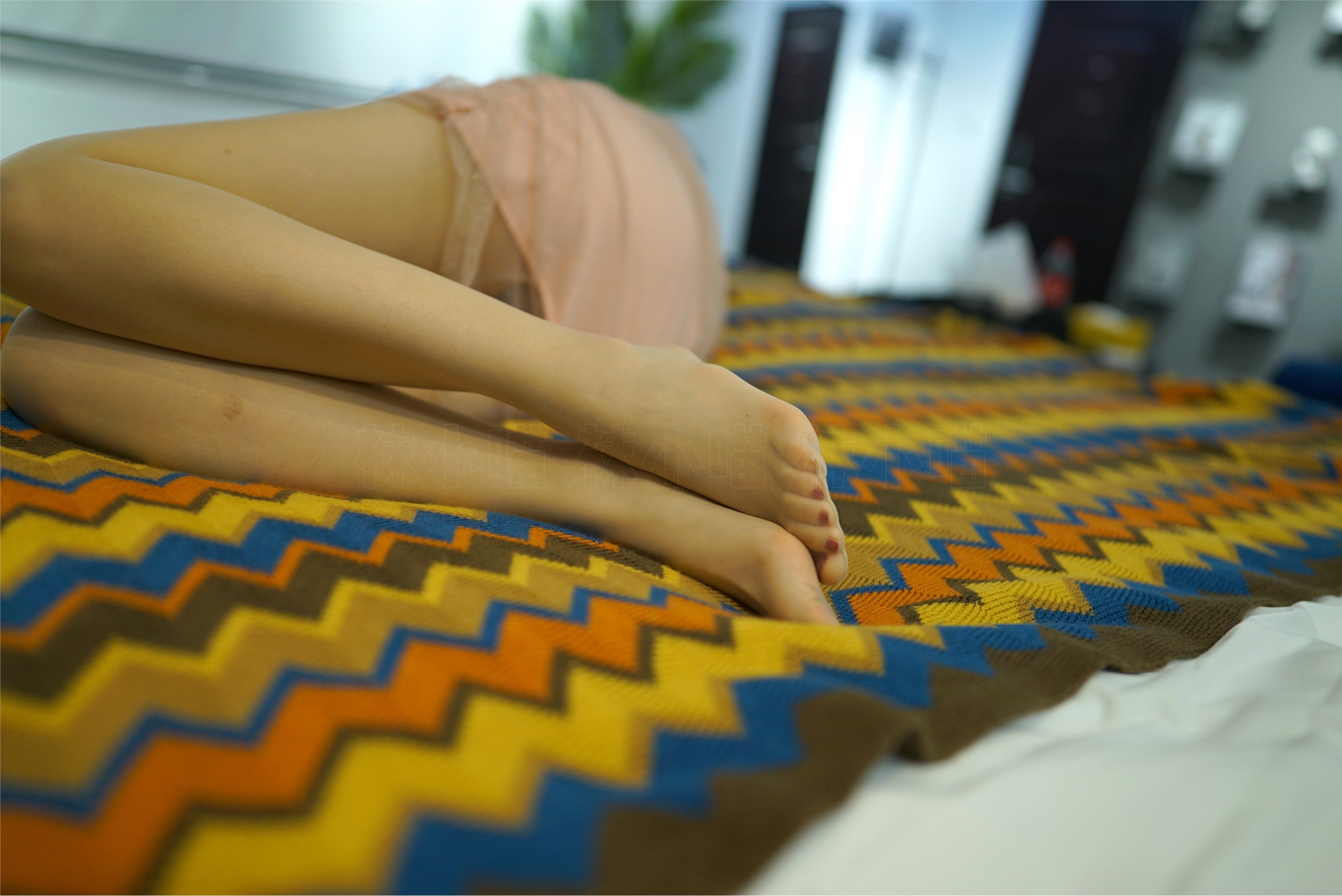 KittyWawa袜小喵  KT138《撩人粉》